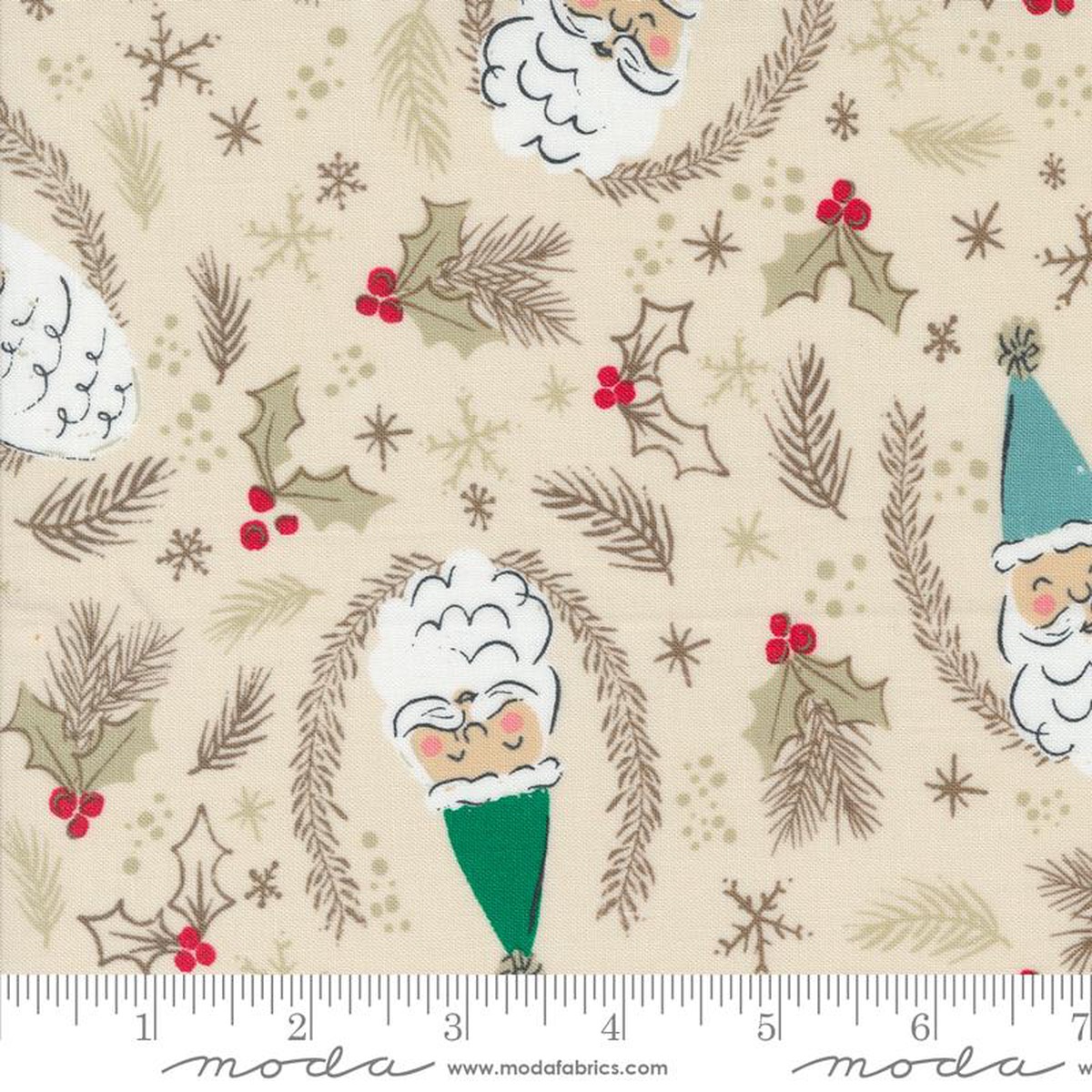 Cozy Wonderland - Santa on Cream