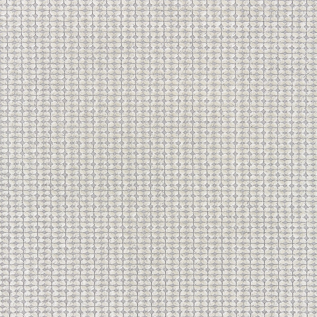 Floret Embroidery - Pewter by Scalamandre Fabric