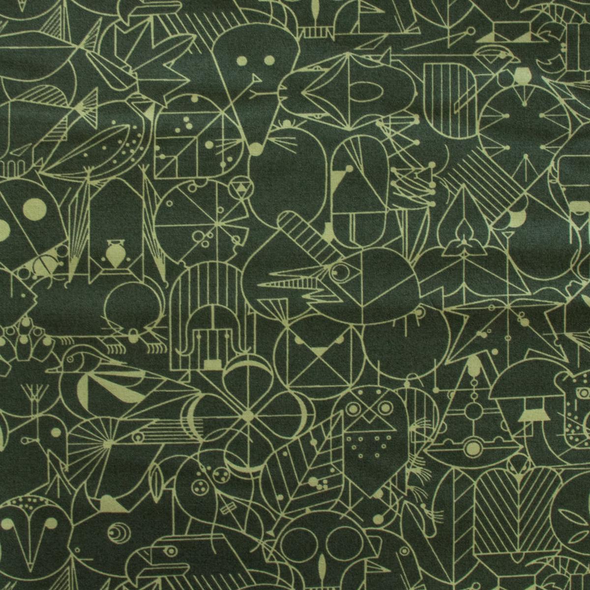 Charley Harper End Papers - Thicket