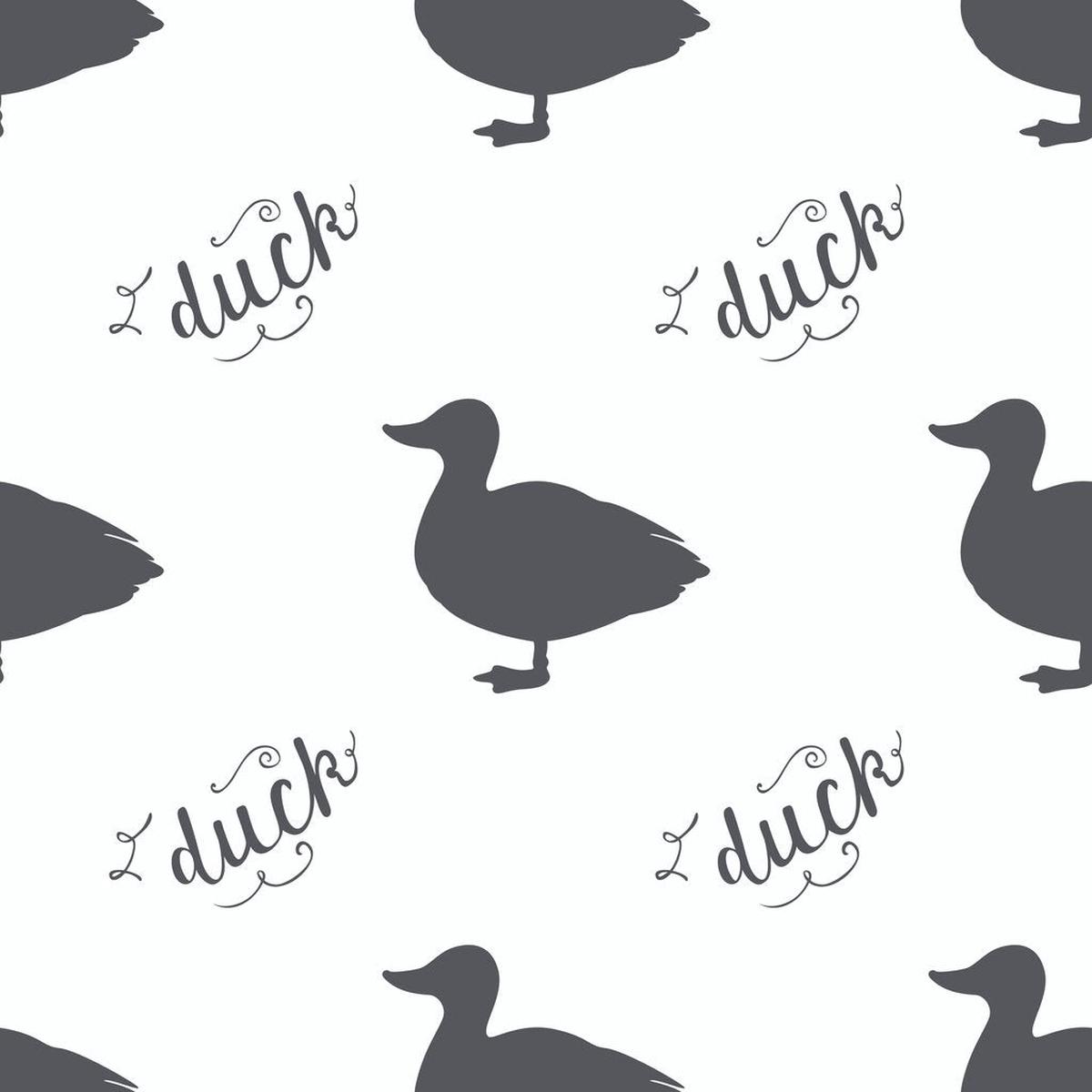 Digitally Printed Duck Script Fabric