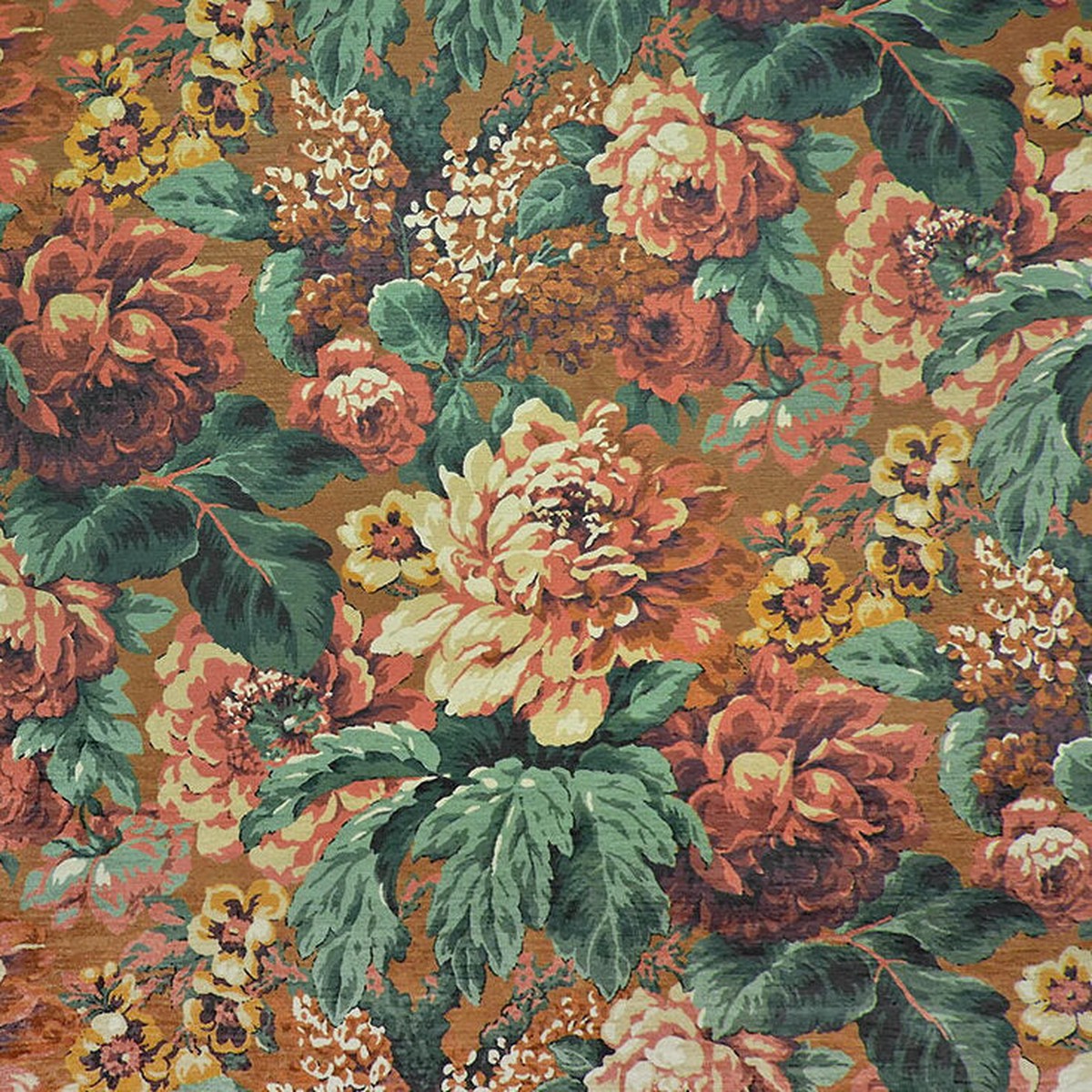 Josephine Gingerbread Regal Fabric