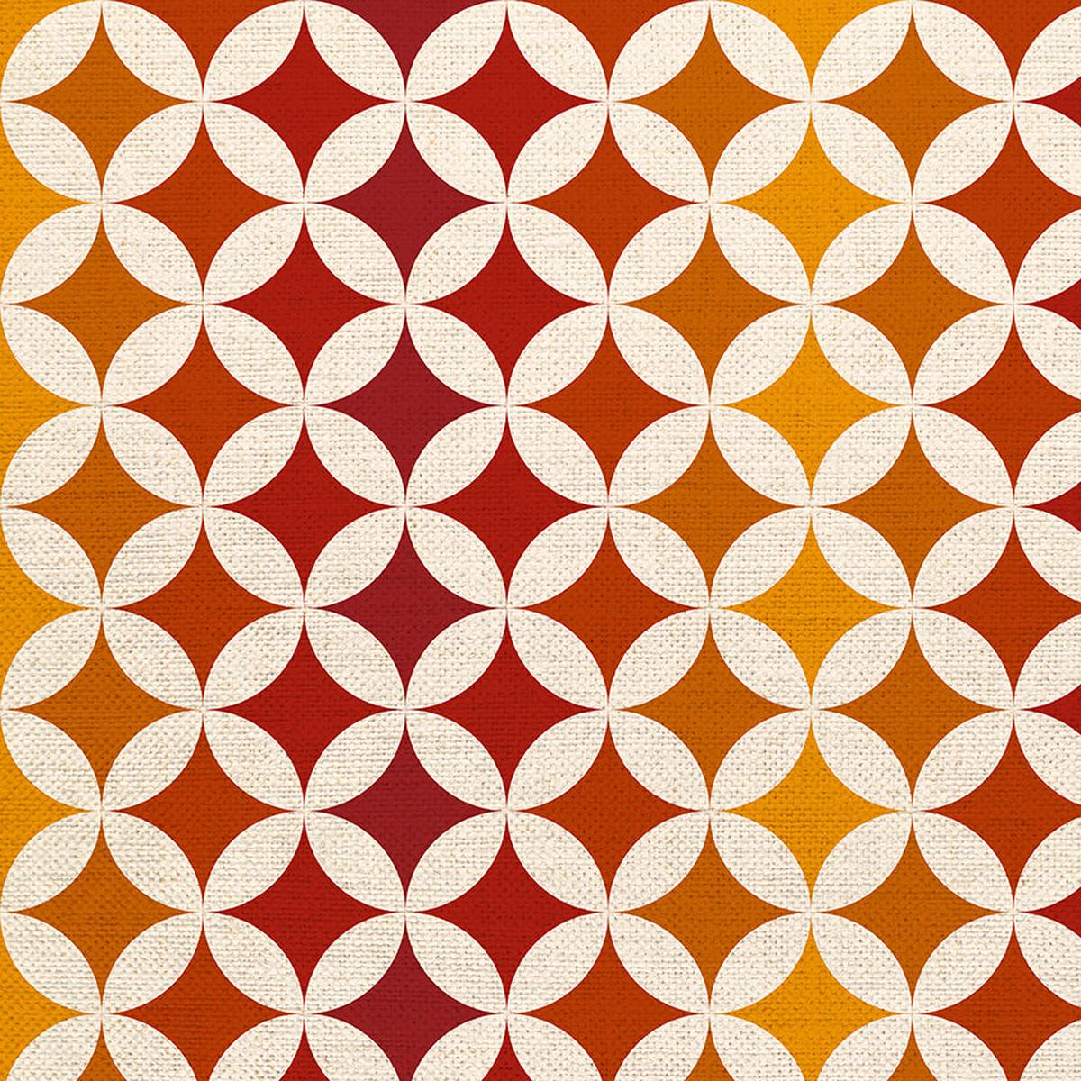 Star Studded - Red/Yellow - Canvas