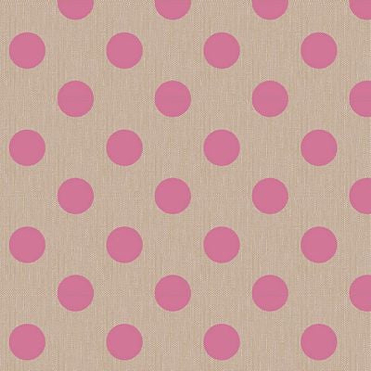 Tilda Chambray - Dots Pink