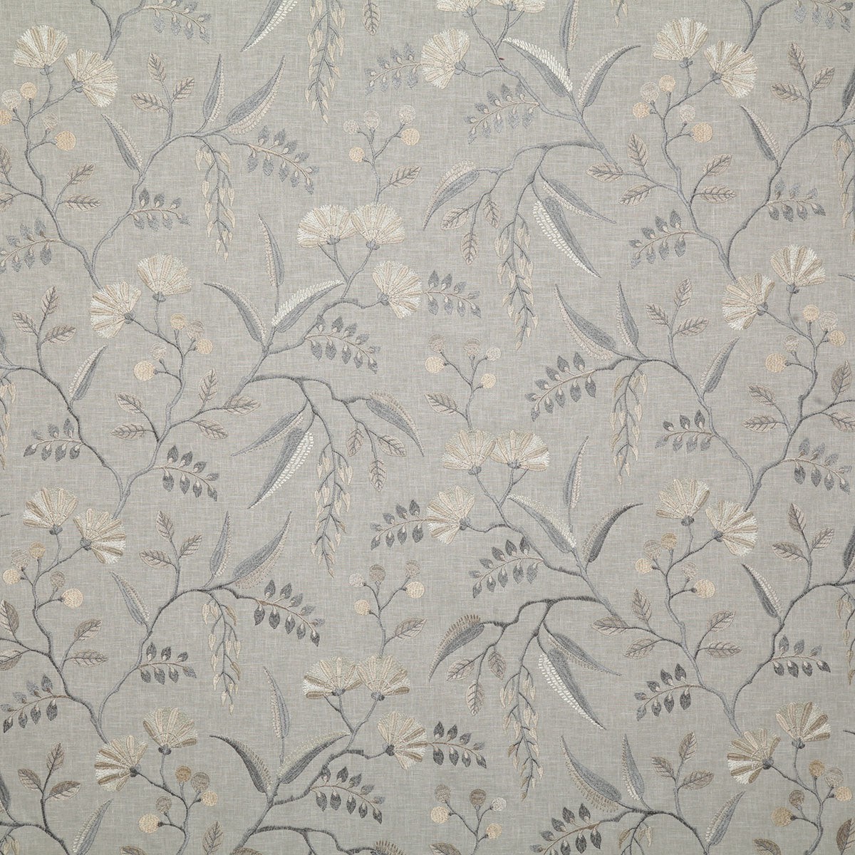 7356 PLUMES-STONE - Pindler Fabric