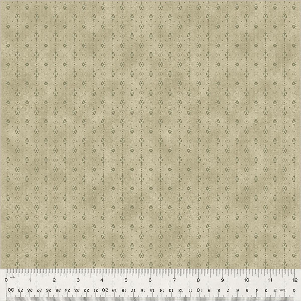 Fabric FOULARD STRIPE OAT BRAN from GARDEN TALE Collection by Jeanne Horton 51190A-11 - 20" remnant