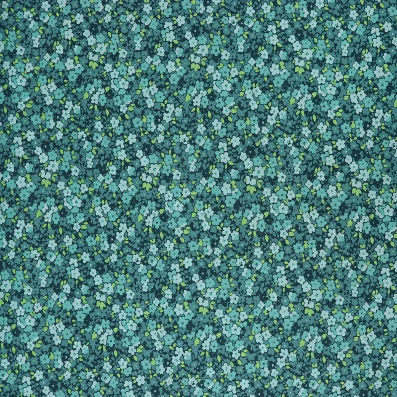 Sleepovers Fabric Collection - Makeovers Teal