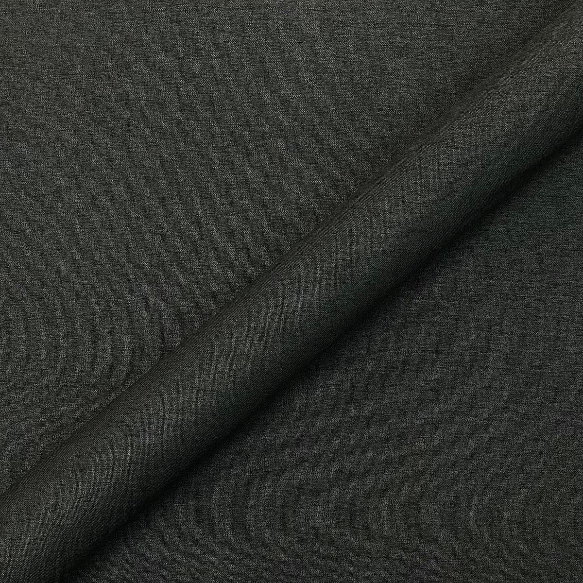 Dark Gray Solid Linen Fabric 56"