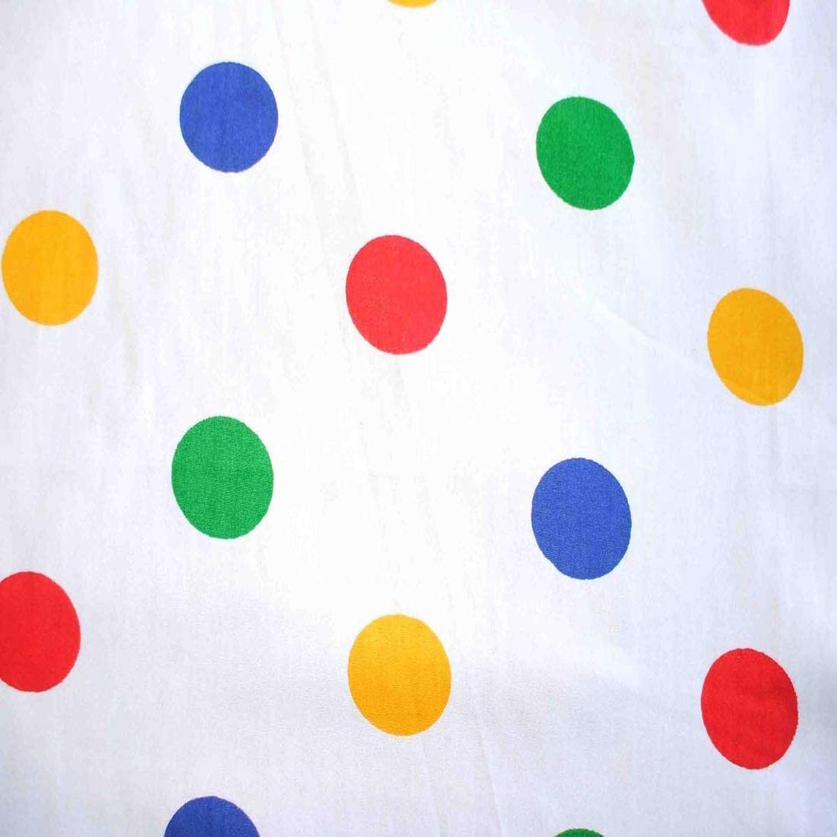 1 metre 10p\25mm Assorted Colours Polkadot Spot Fabric x 112cm / 44"