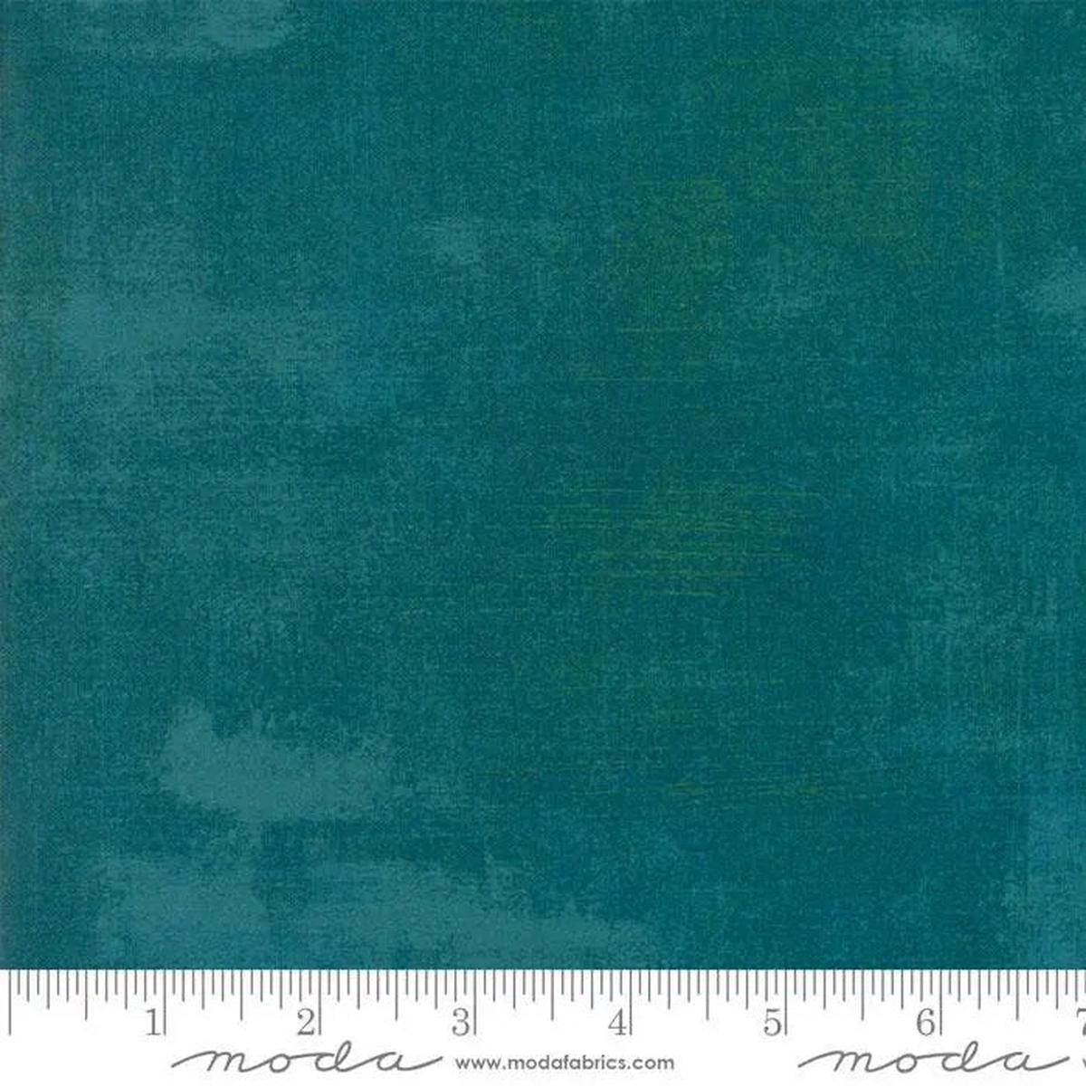 Blue Turquoise Grunge Basics Saxony 44"/45" Per Yard