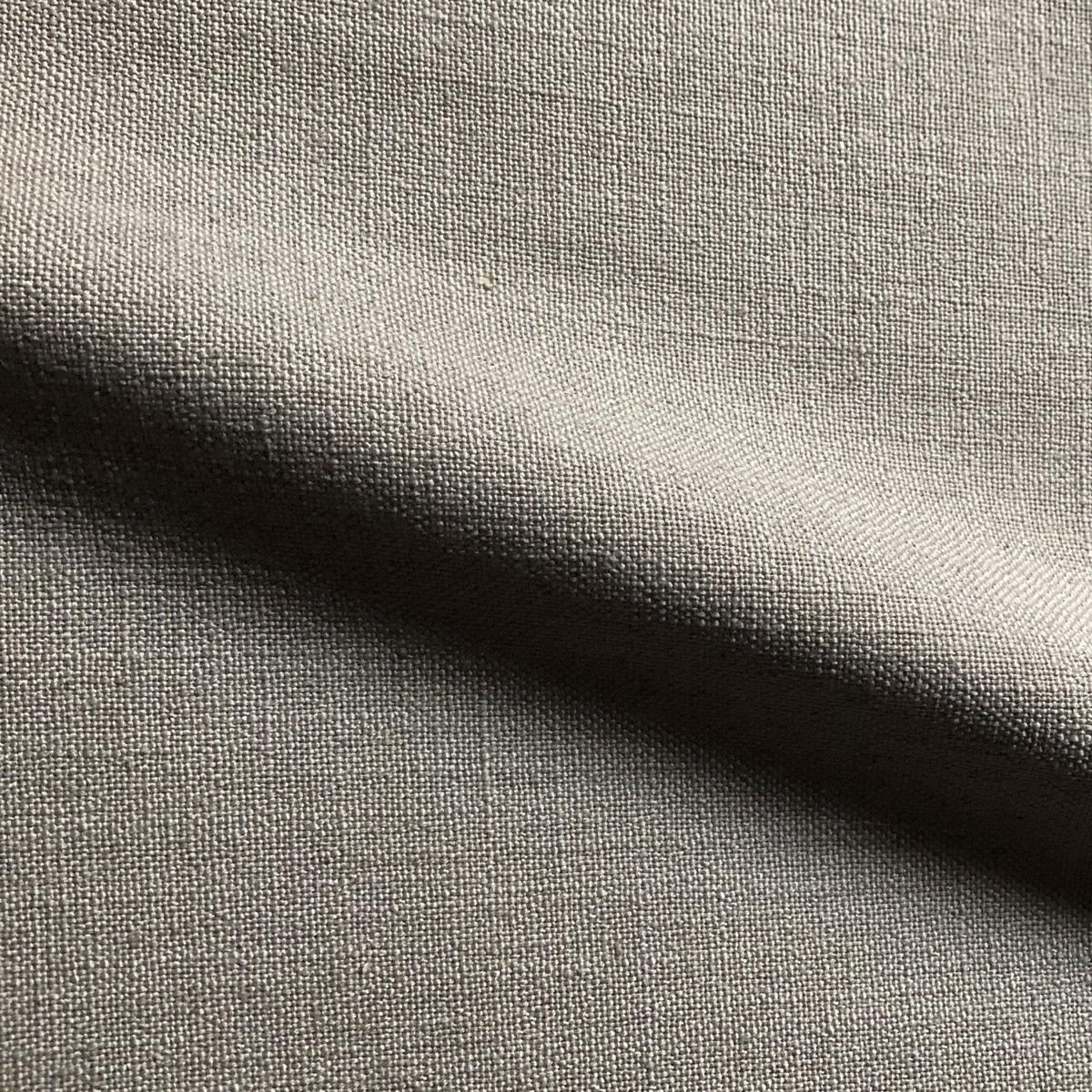 Neutral Contemporary Solid Linen Upholstery Fabric 54"