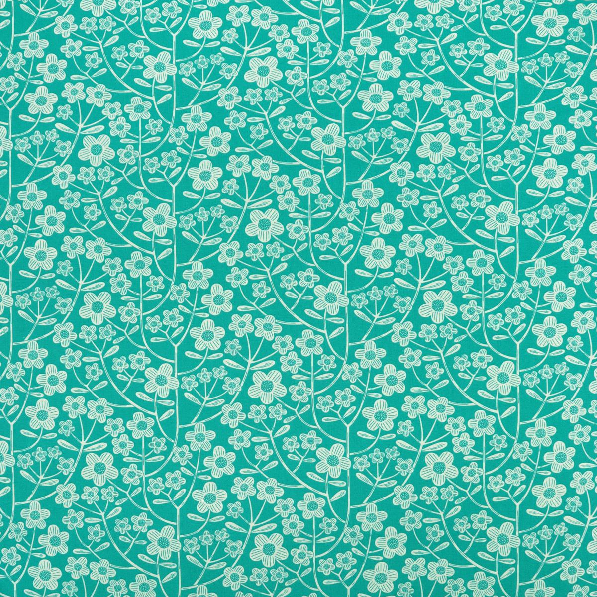 Blooming Color 2 108 Quilt Backing - Brynn Turquoise