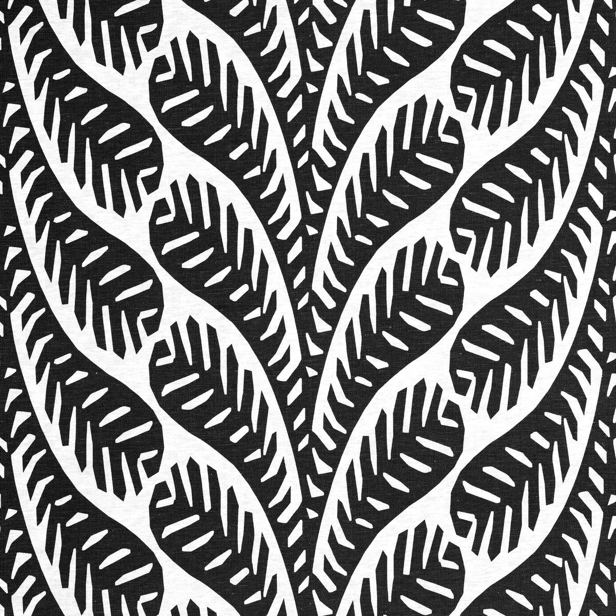 Ginger Black Fabric