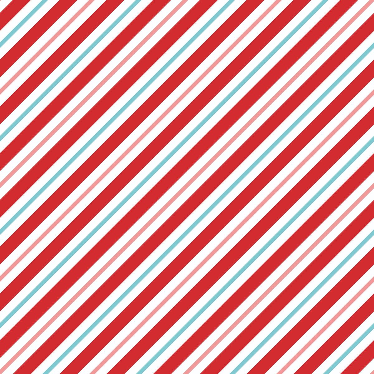 Christmas Treats Candy Pattern 12 Quilting Cotton Fabric
