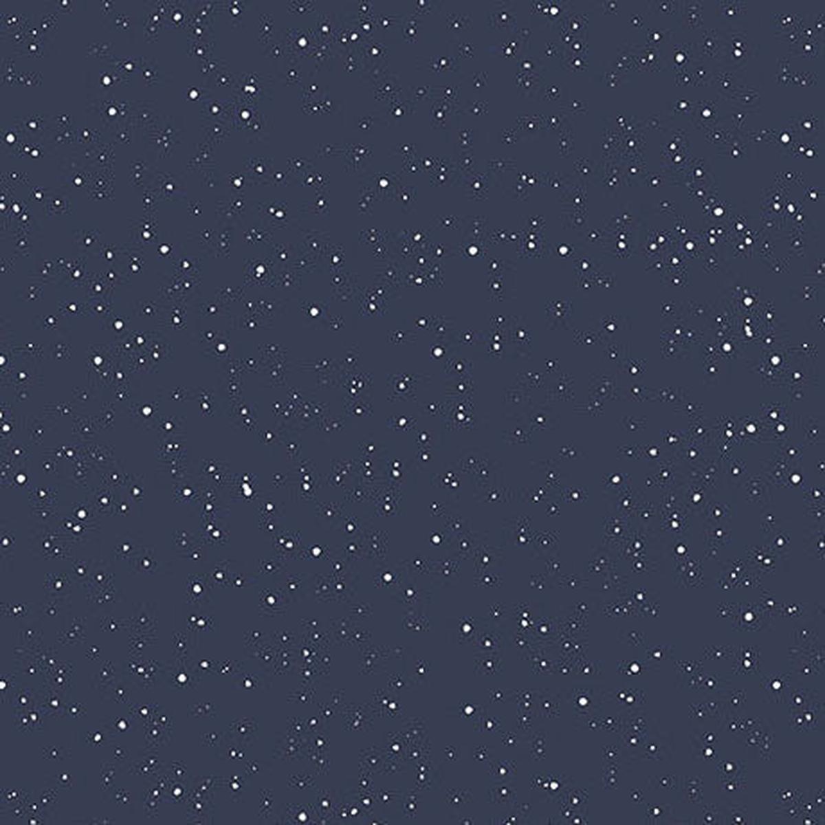 Navy Modern Refinement Splatter Blender Cotton 43"/44" Fabric Per Yard