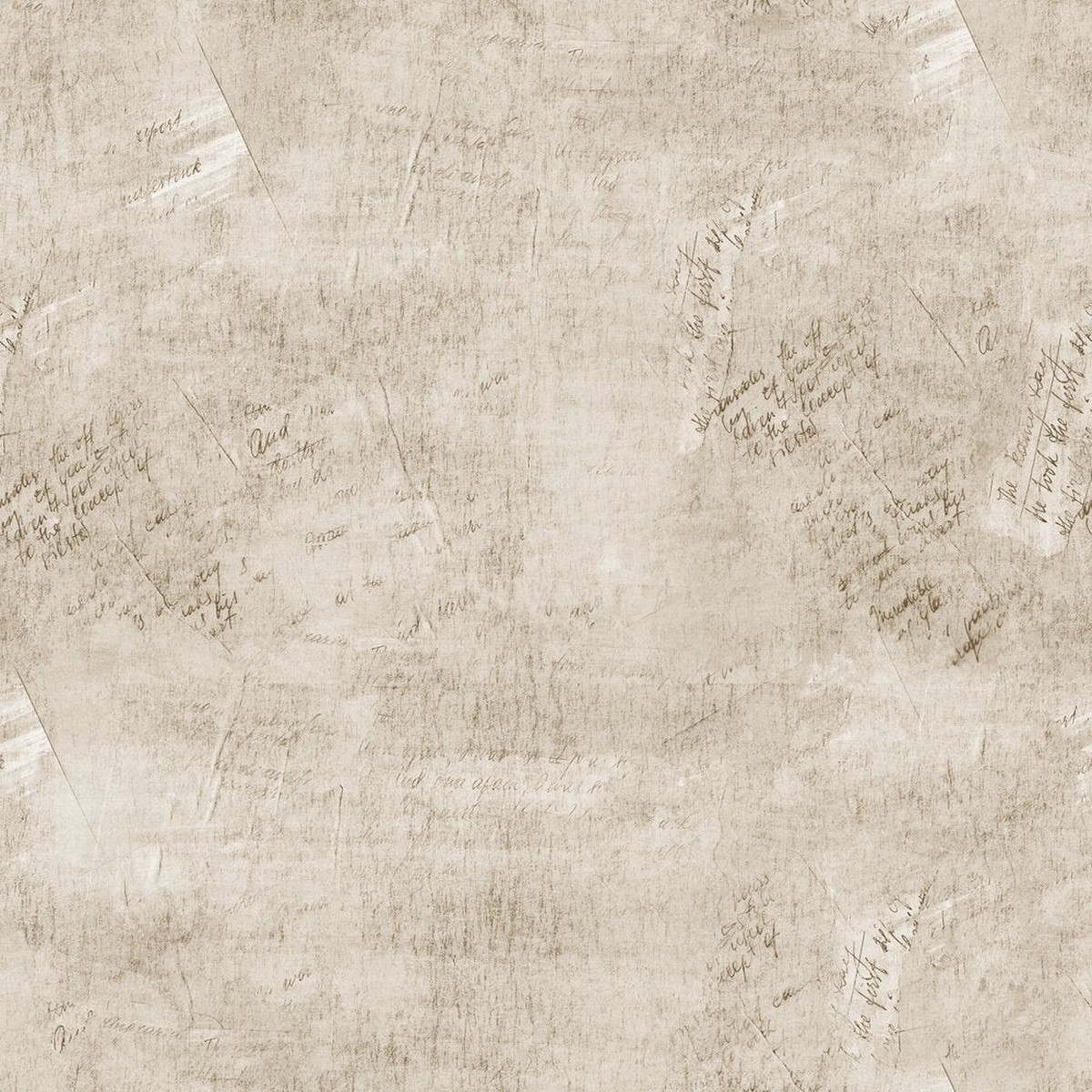 Vintage Script Fabric - Caramel Finish