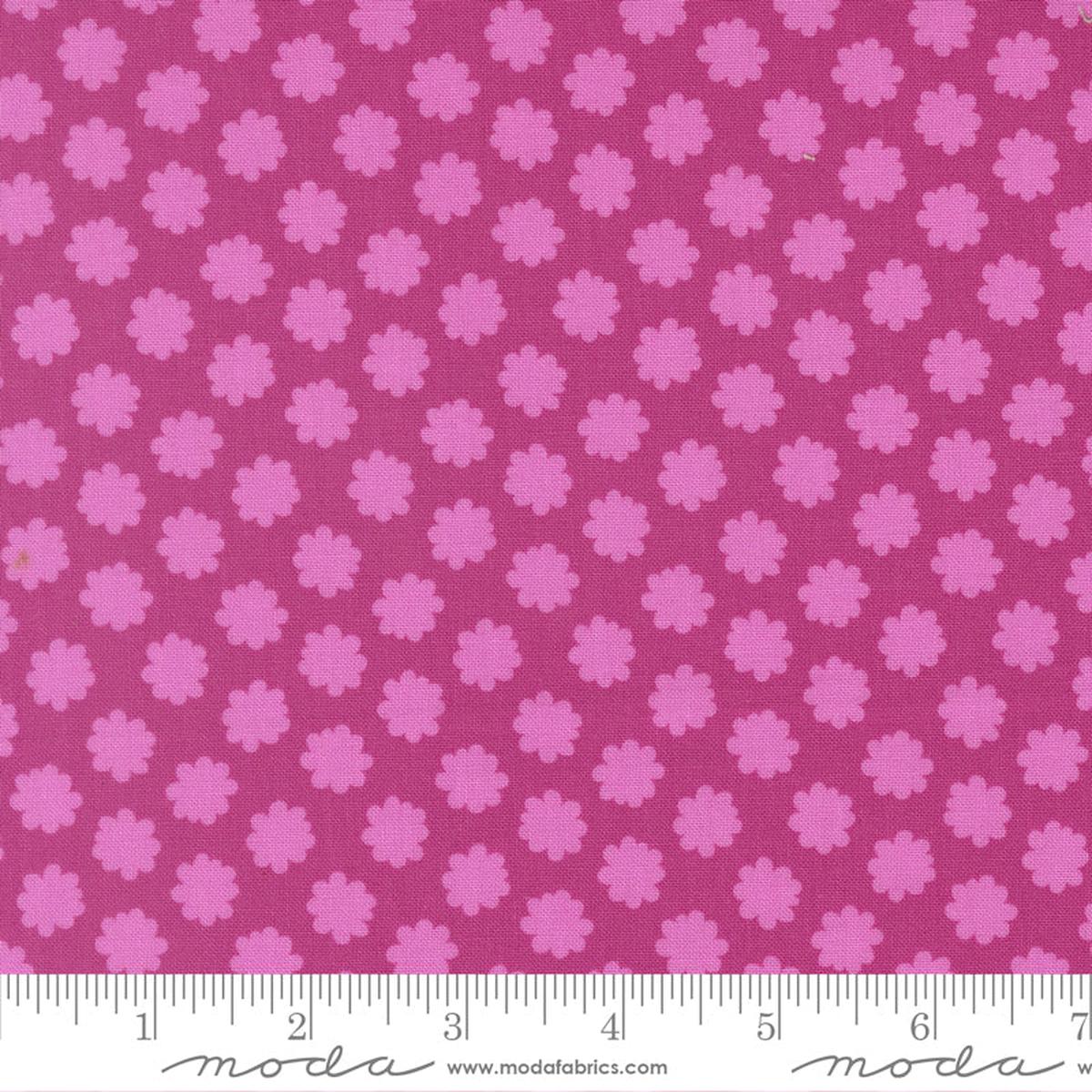 Elizabeth Hartman Scenery Puffball Passion Fruit Fabric