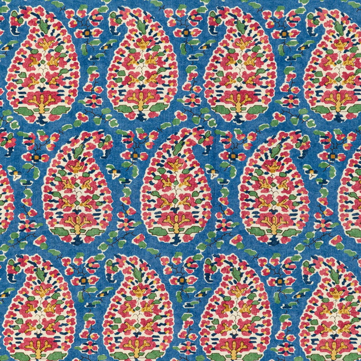 Rougier Print - Blue/Red