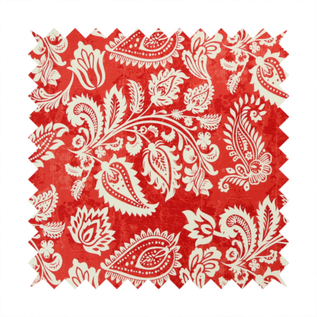 Scarlet Dynasty Paisley Upholstery Fabric DP-646