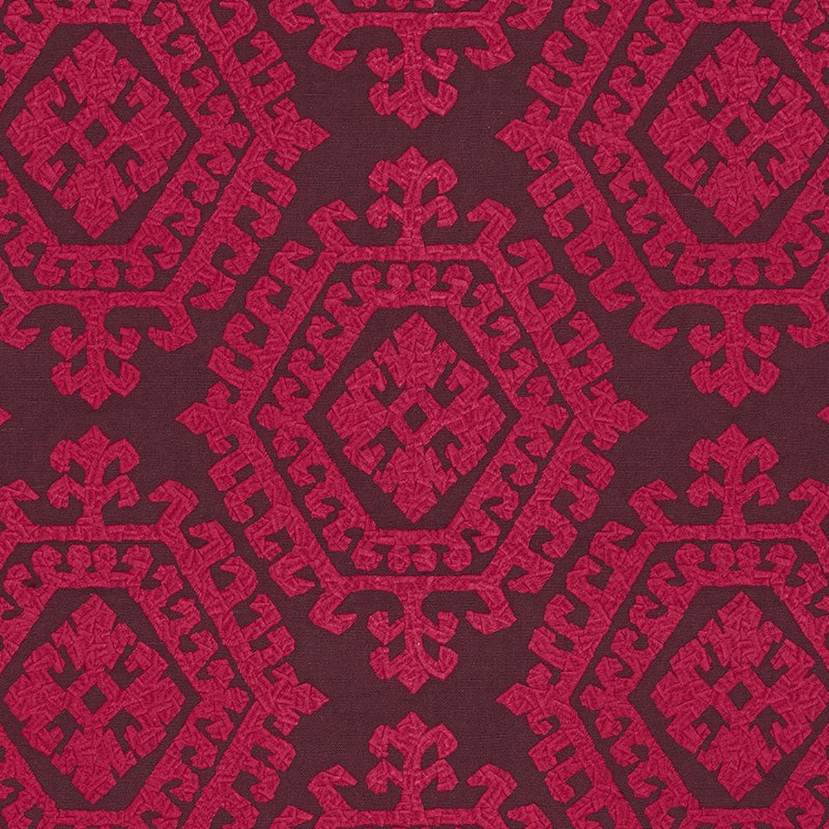 SCHUMACHER CARAVANNE OMAR EMBROIDERY EMBROIDERIES EMBROIDERIES BERRY - 71943
