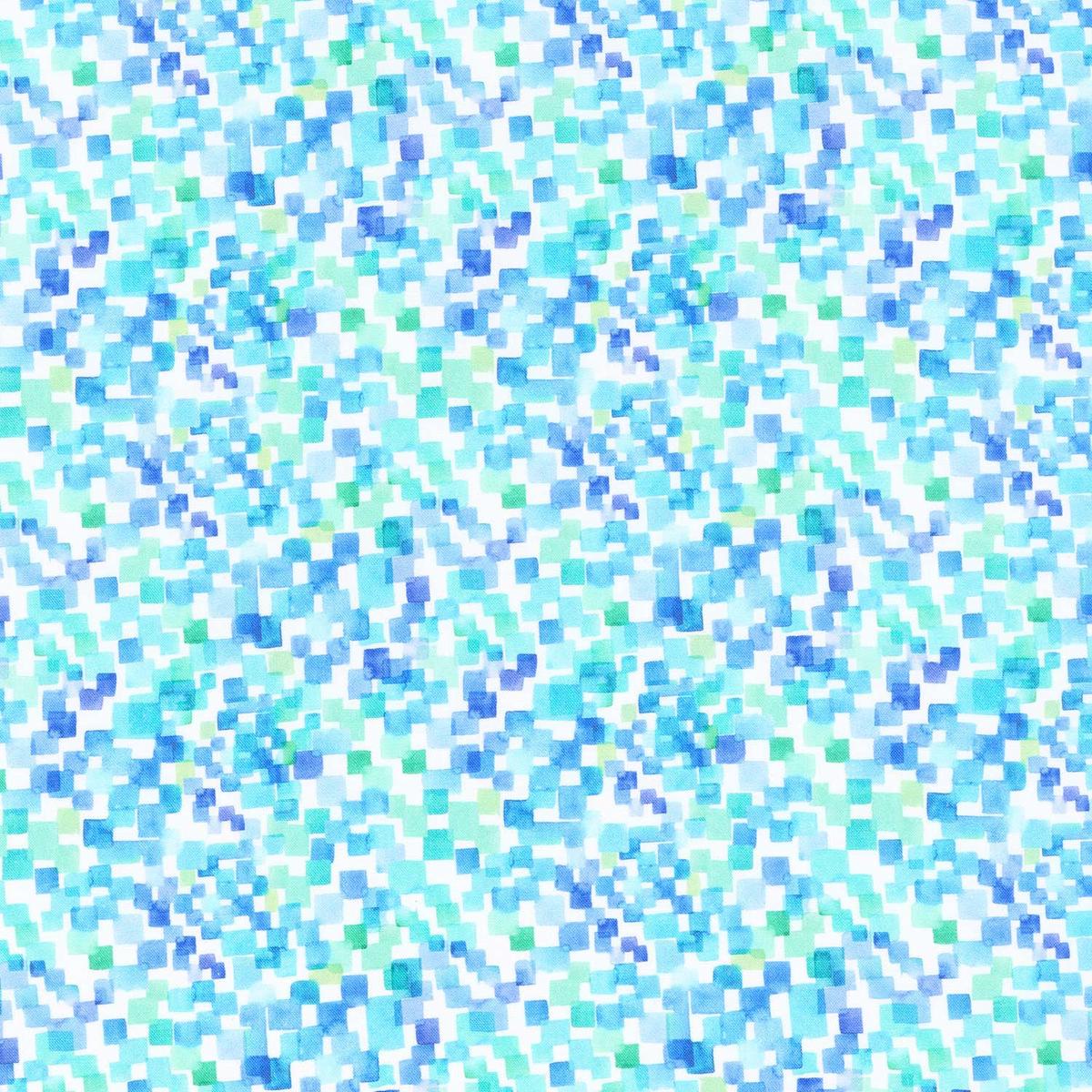 Sew Spring! - Squares Blue Yardage