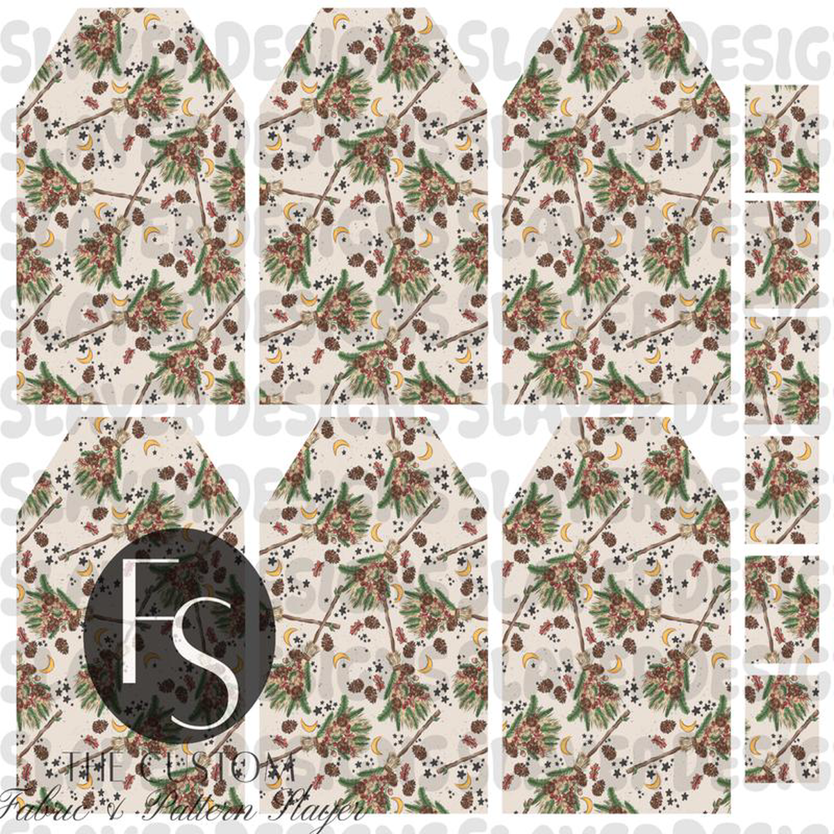 TEABAGMARK011 8211 Cut and Sew Bookmarks FABRICSLAYER 8211 Preorder
