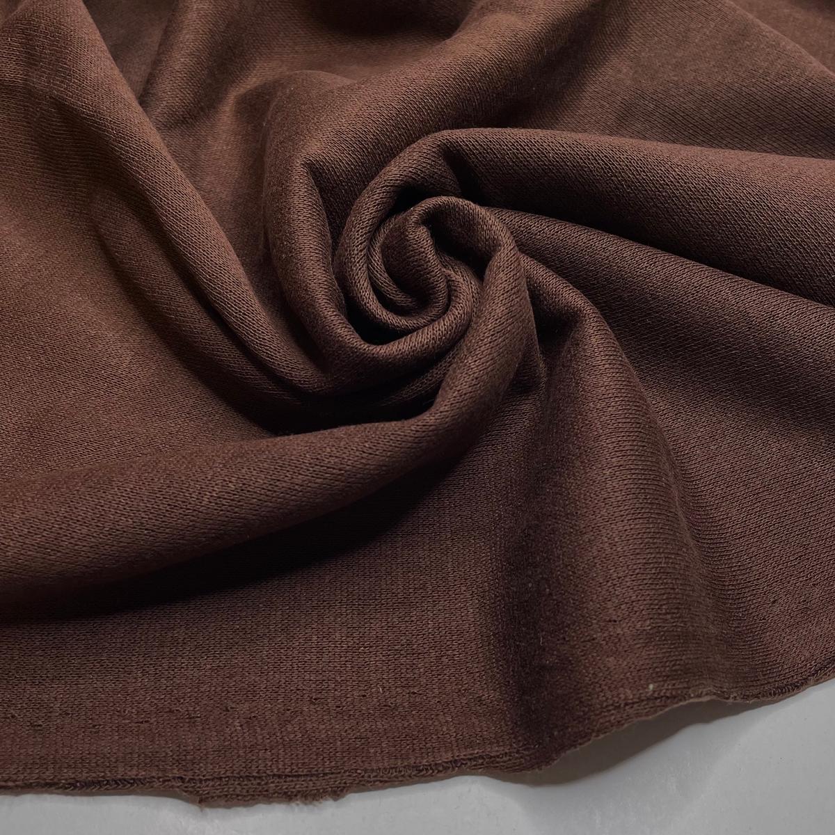 Topsoil - Jersey Fleece Acrylic Knit - Brown - 2M Bundle