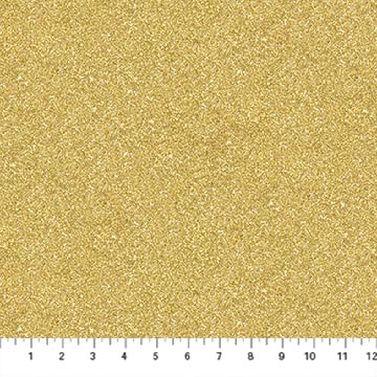 O' Christmas Tree Shimmer Metallic Glitter Gold 44"/45" Cotton Fabric Per Yard