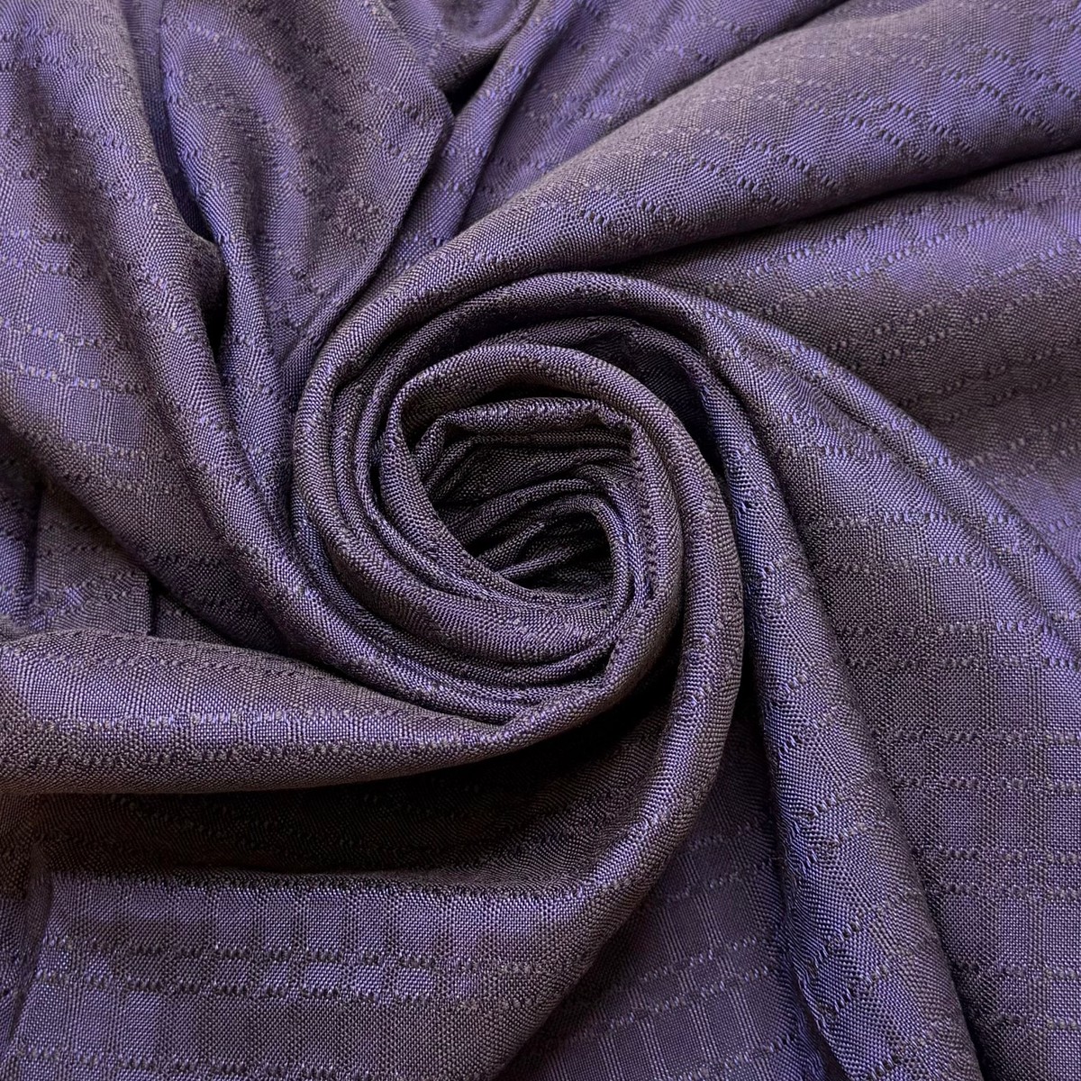 The Year 3000 - Polyester Blend Woven - Dark Purple Geometric - 1.5M Bundle