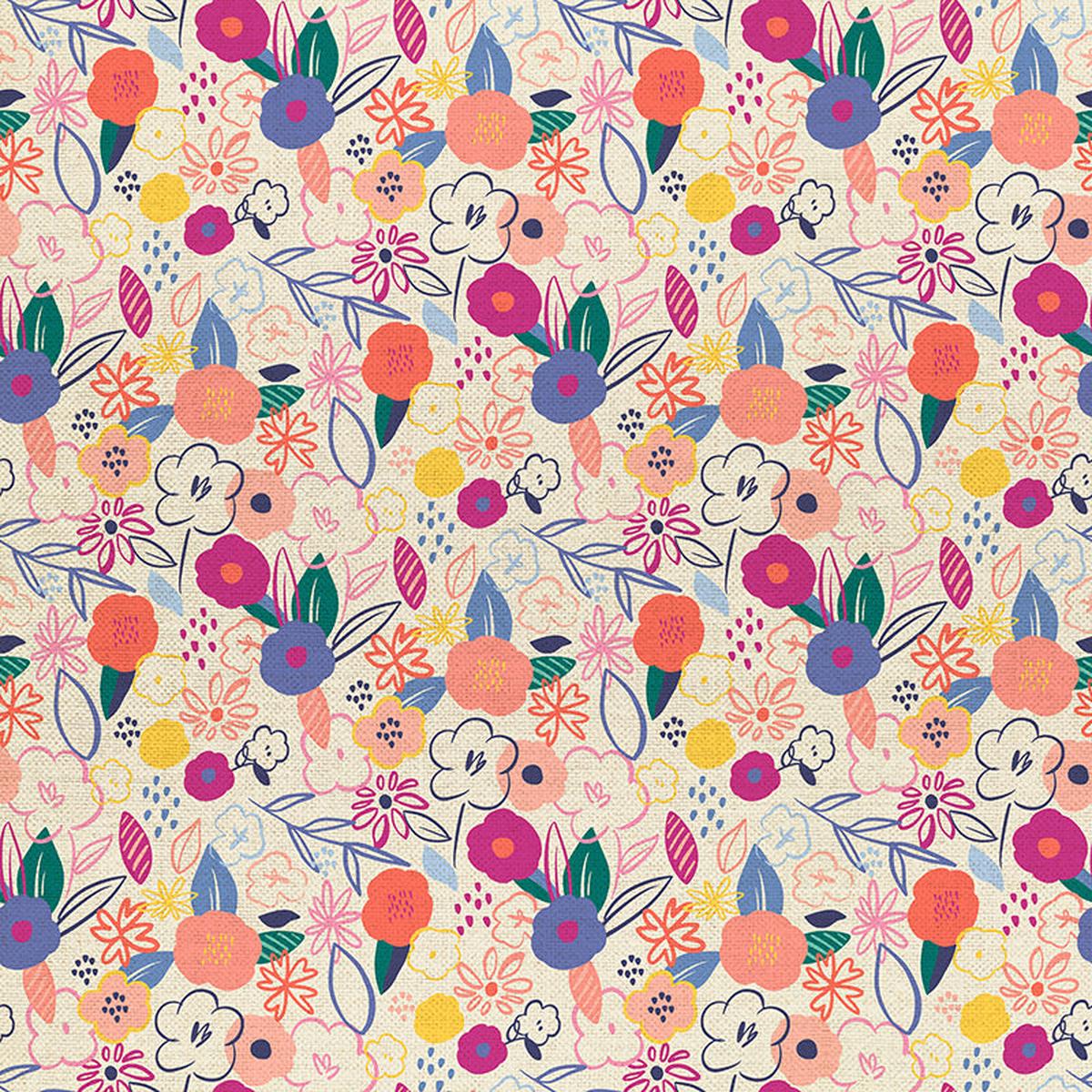 Wildflower - White - Canvas