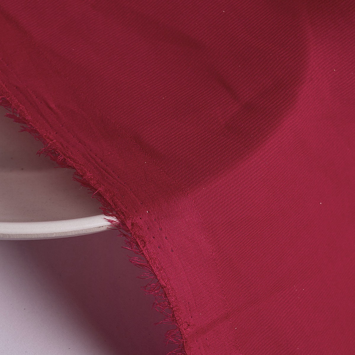 Fuchsia Poly Satin Mill Dyed Fabric 46" - 9 kg