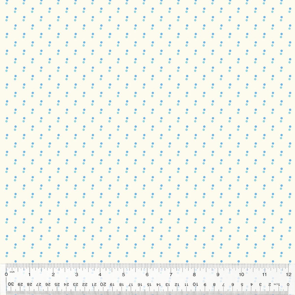 Double Dot in Aqua -- BONNY by Denyse Schmidt --- Windham Fabrics