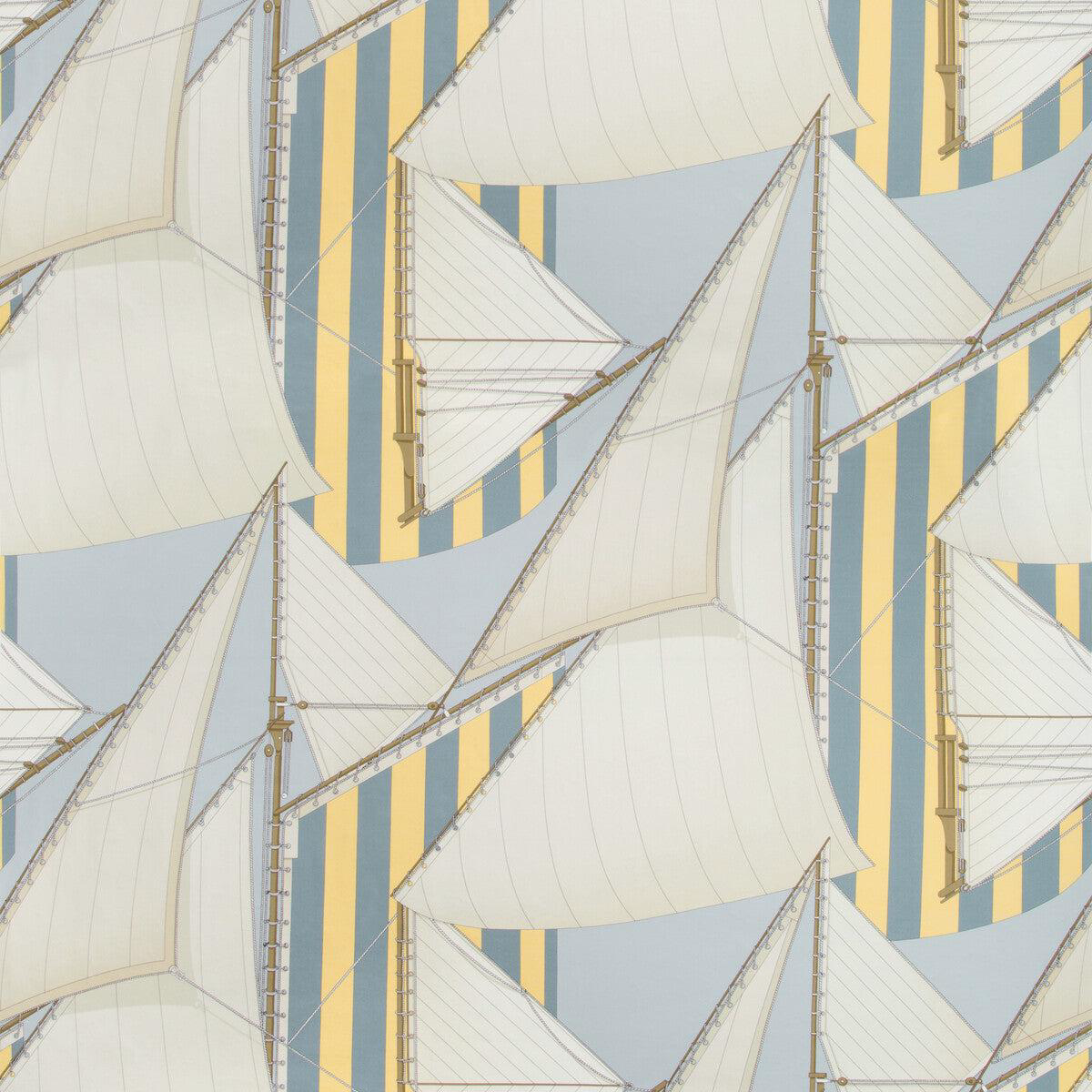 St Tropez Print-BlueYellow