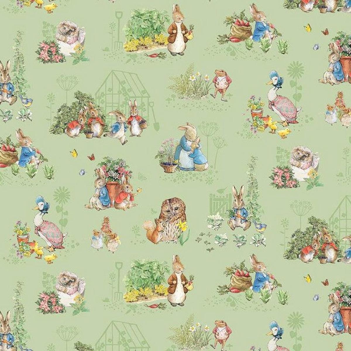 Riley Blake - Peter Rabbit & Friends Characters Fern