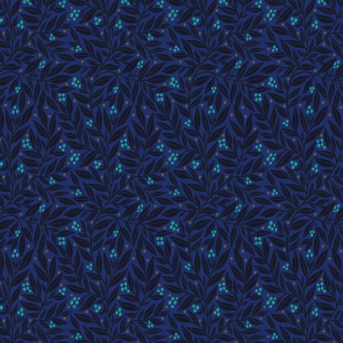 Windham- Dayspring- Vines & Berries- Midnight 54802-1