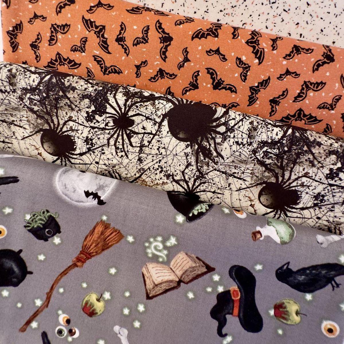 Mystery Halloween Scrap Bag - Minimum 6-Yards of Fabric!