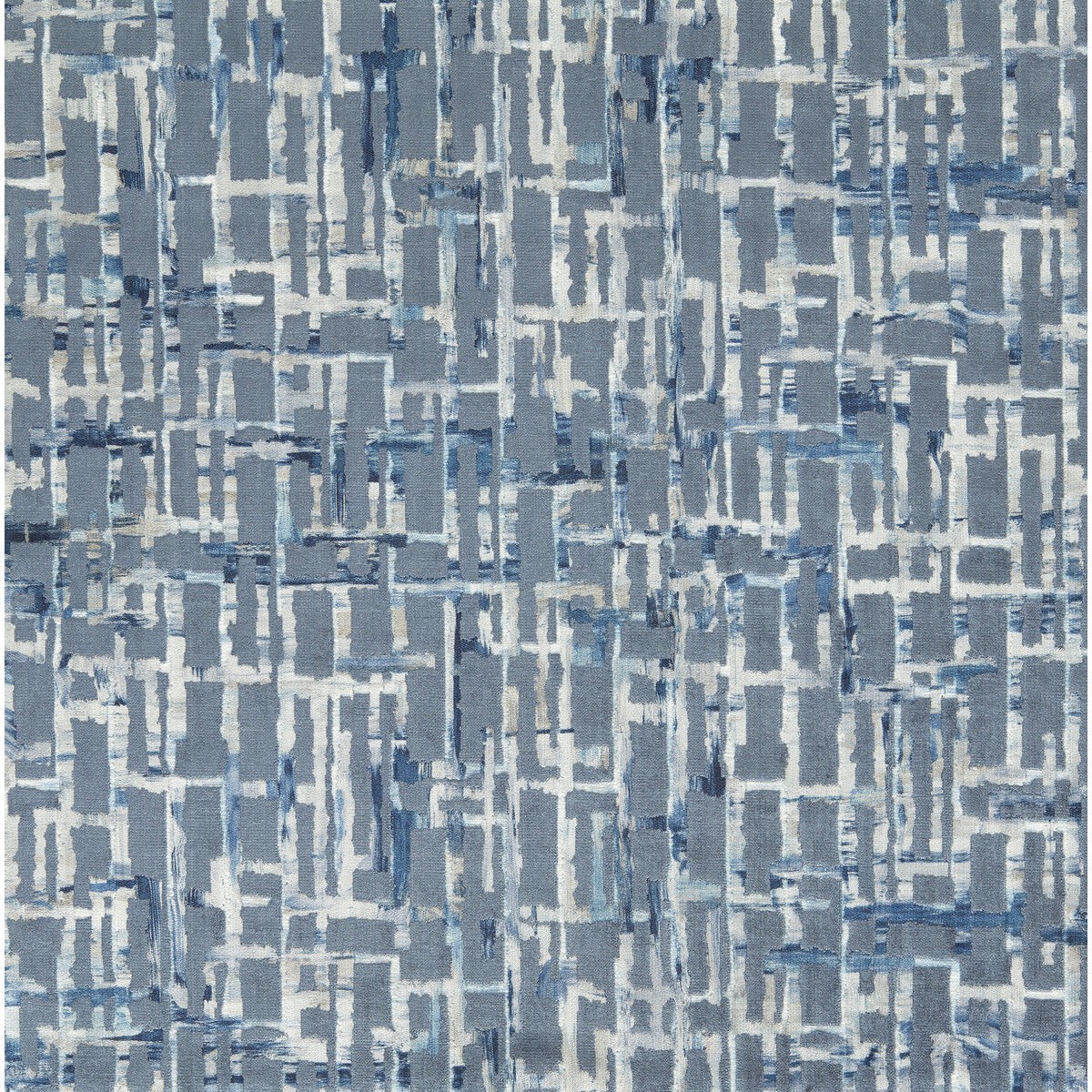CLARKE AND CLARKE - QUADRATA- MIDNIGHT - Fabric by the Yard
