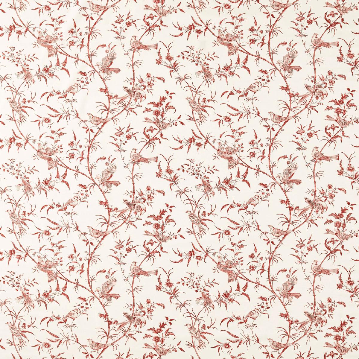 Paradise Woods Toile Madder Sanderson x National Trust Volume II Fabric by Sanderson
