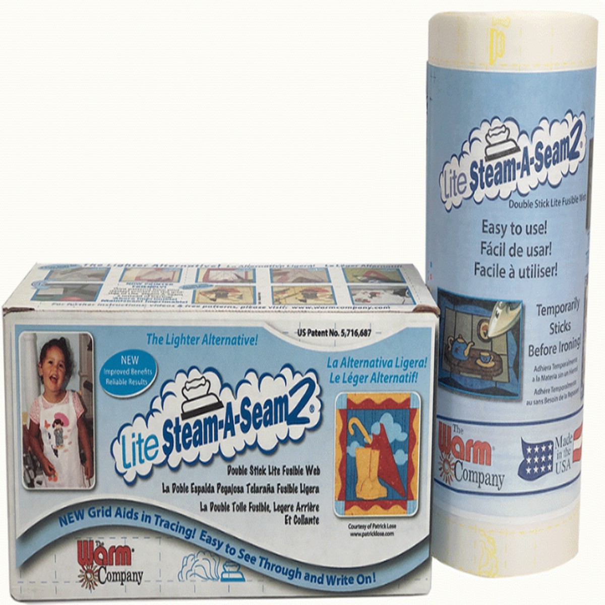 Steam-A-Seam2 - Lite by the Warm Company - 12 Inches Wide