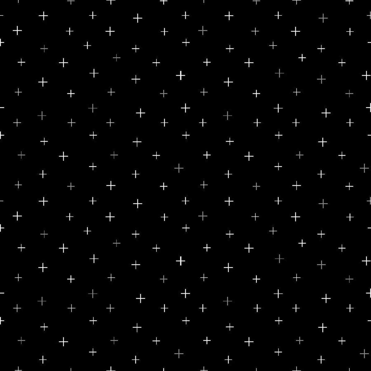 Be Positive - Black | Cotton + Steel Basics