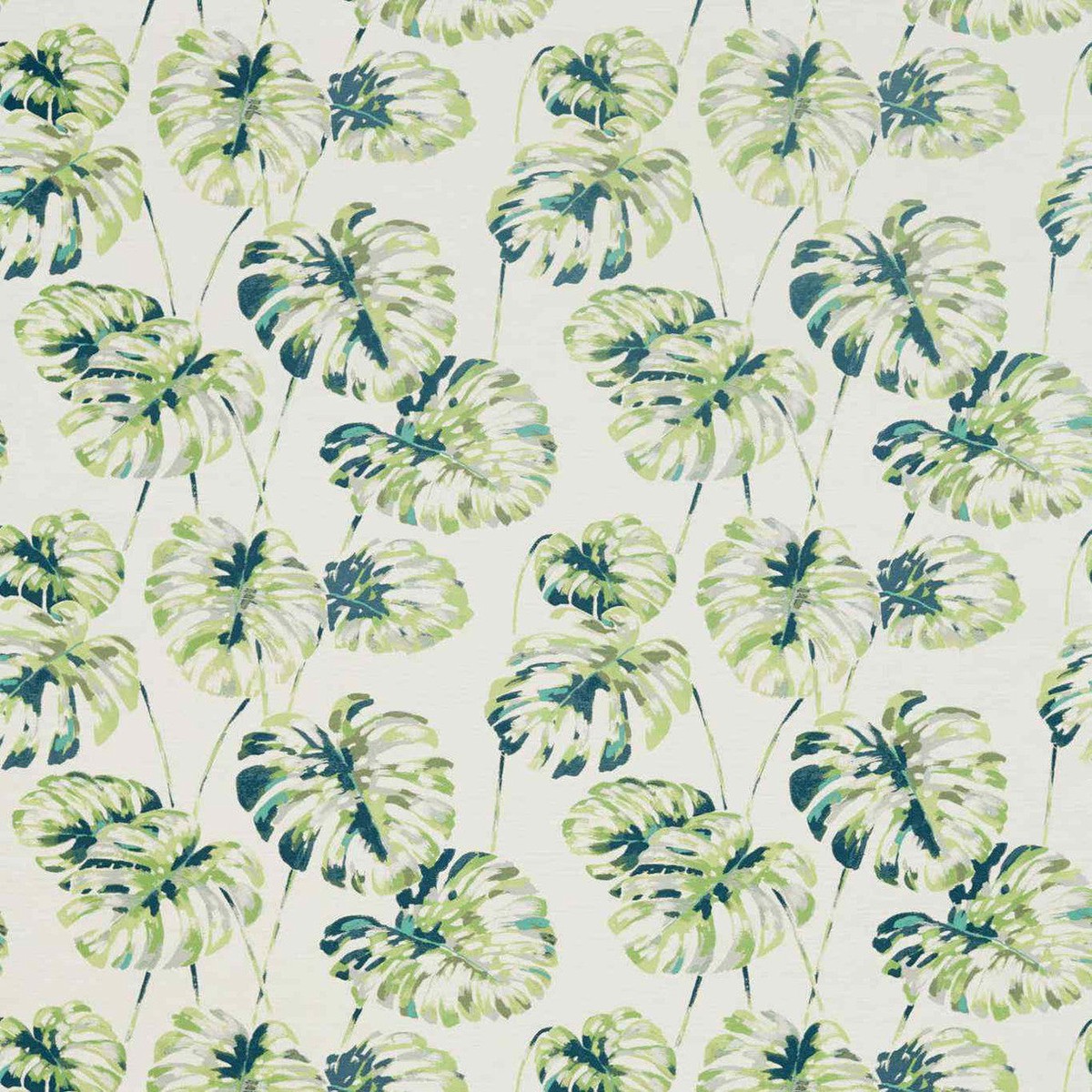Kelapa Zapara Emerald/Zest Fabric by Harlequin