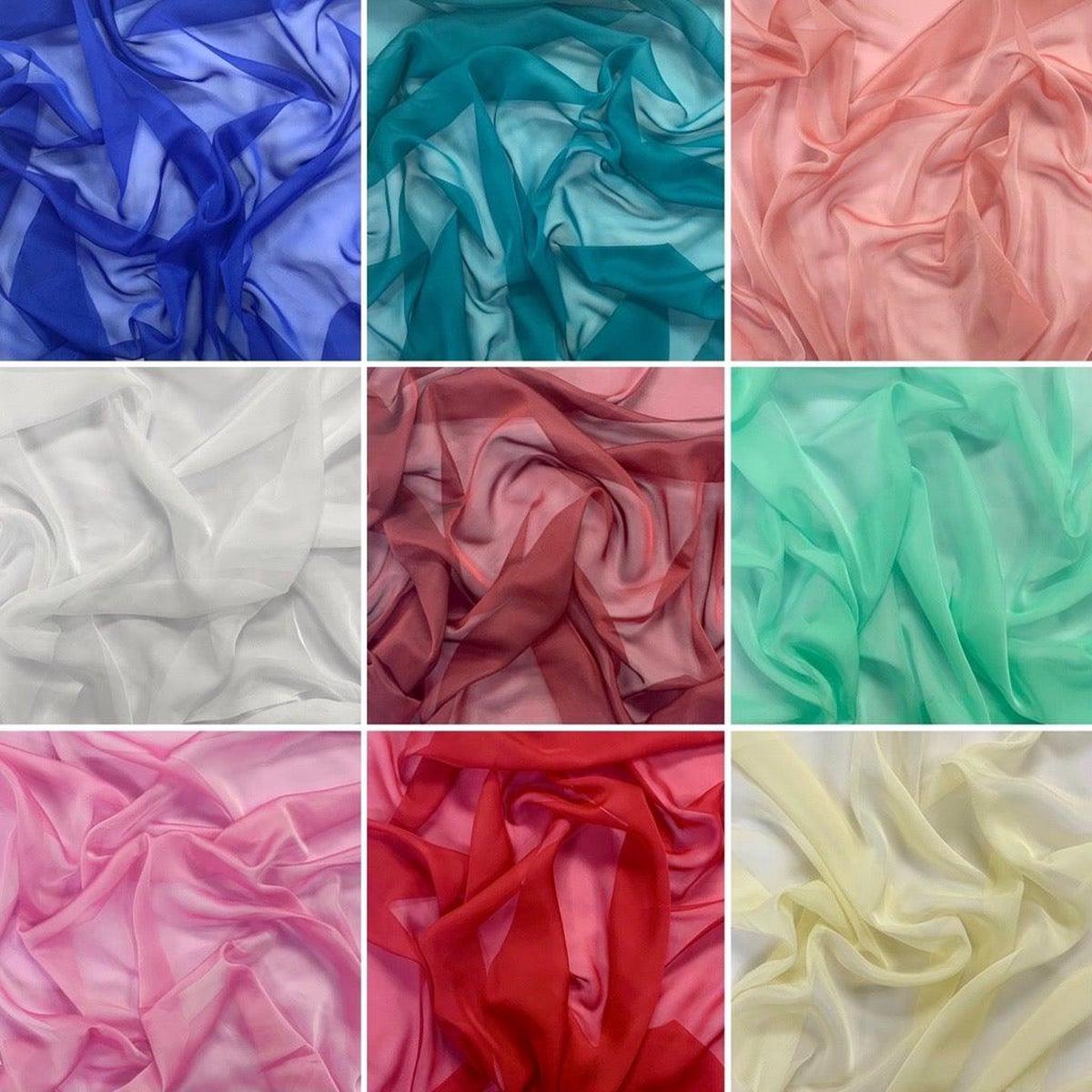 Plain Chiffon Fabric