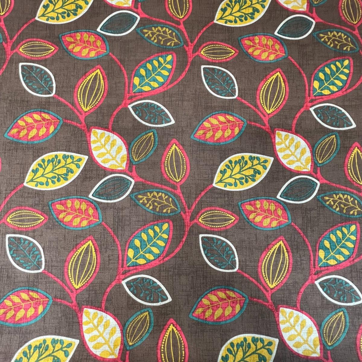 4.4 Metres iLiv Chiswick Cedar Woven Cotton Fabric Cushion Curtain Upholstery