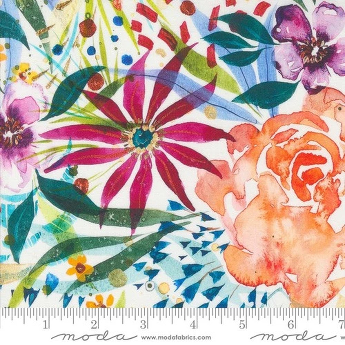 Coming Up Roses 39780 11 Rose Cloud Moda CREATE JOY PROJECT