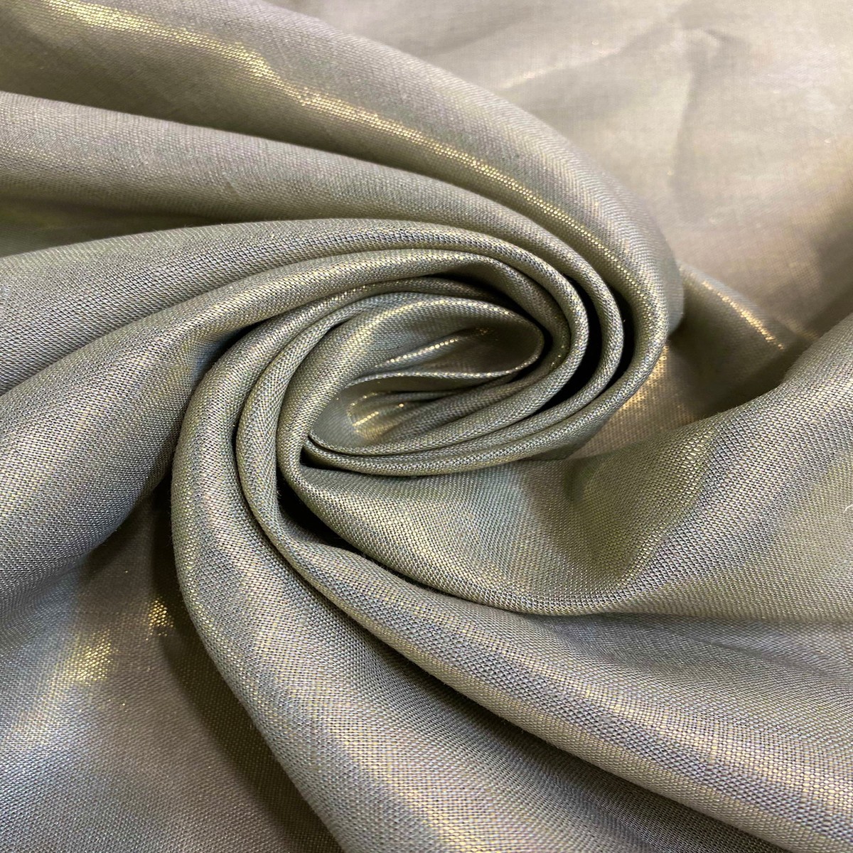Gold Cement Metallic Linen