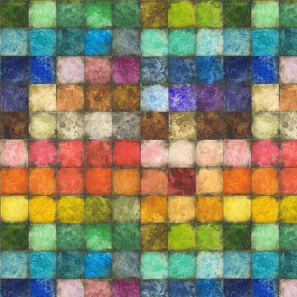 Tim Holtz - COLORBLOCK - Patchwork, Multi