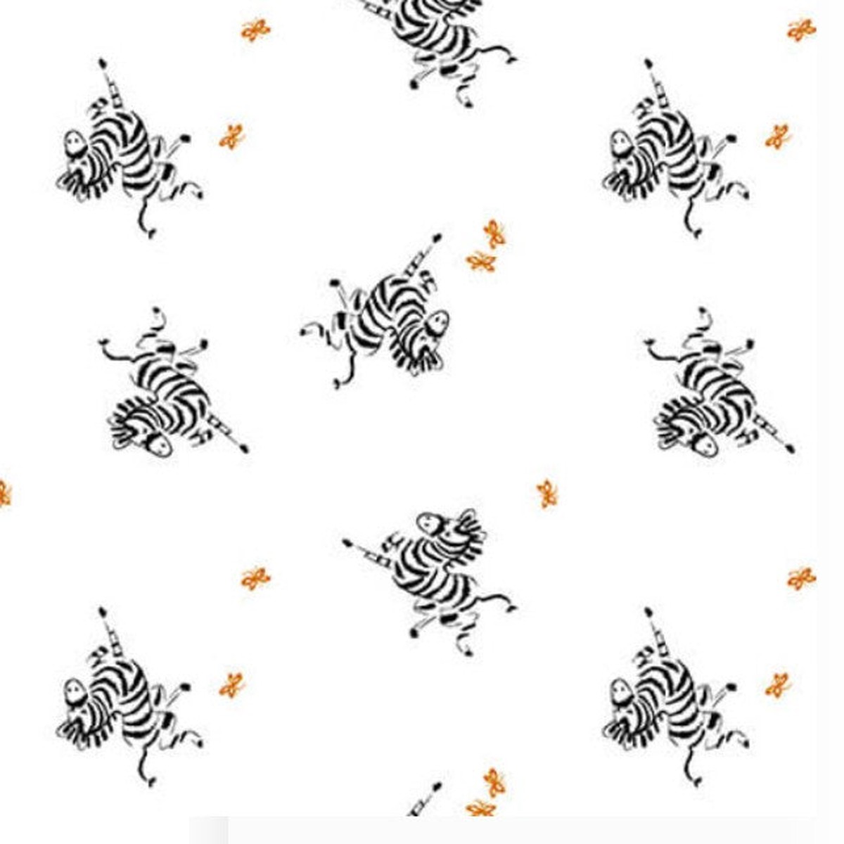 Blank - Lower the Volume Zebras 1941-01 White