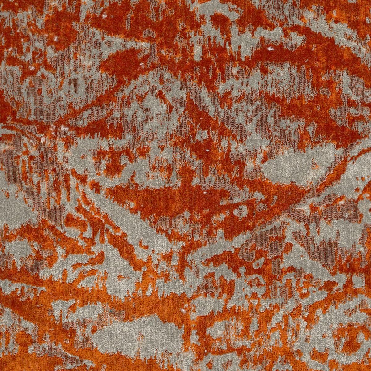 D.V. KAP HOME 3831-O-YARD Aydanno Fabric - Orange Abstract, Modern, Western Chic Orange - Aydanno