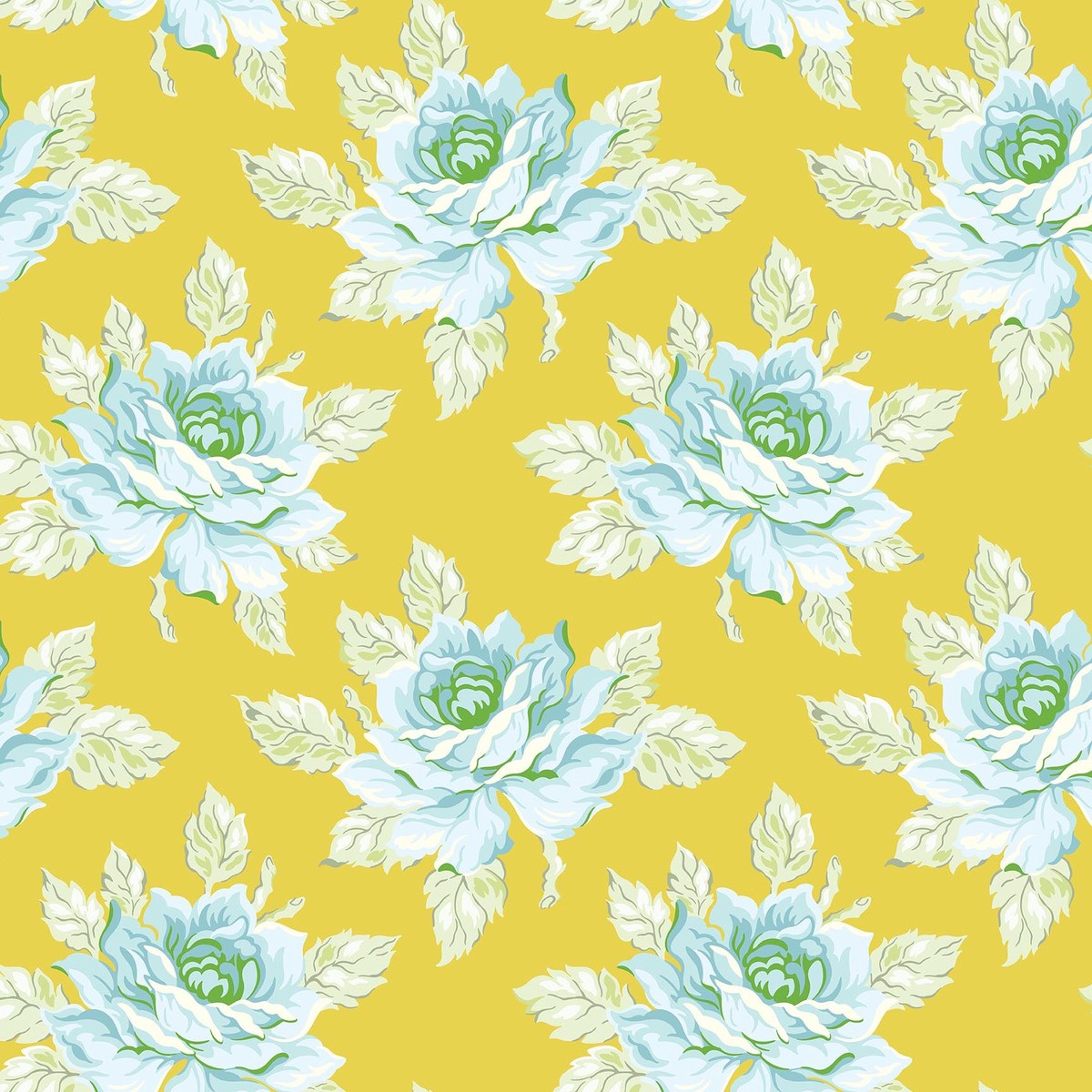 Daisy Crush by Heather Bailey - Hello Roses in Gold