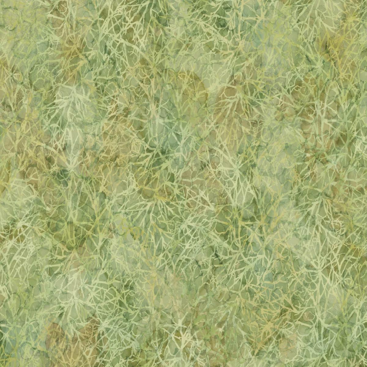 Autumn Breeze Quilt Fabric - Branches in Light Green - DP28060-72