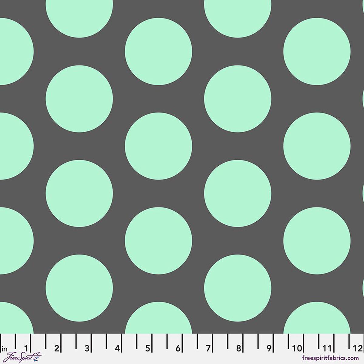 Free Spirit Fabrics - Tula Pink ROAR Dinosaur Eggs Storm SOLD BY THE HALF YARD